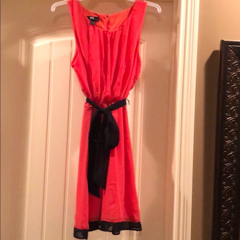 Coral Summer Dress